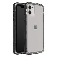 LifeProof Next Amplify The Action, Clear and Slim Dropproof, Dustproof and Snowproof Case for iPhone 11 - Black Crystal (77-62496)