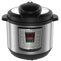 Instant Pot LUX80 8 Qt 6-in-1 Multi- Use Programmable Pressure Cooker, Slow Cooker, Rice Cooker, Sauté, Steamer, and Warmer