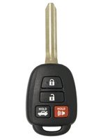 Keyless2Go New Keyless Entry Remote Car Key for Vehicles That Use HYQ12BDM, HYQ12BEL with H Chip