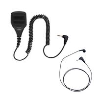 BOMMEOW BPM290ARP19-H2 IP65 Waterproof Shoulder Speaker Microphone for Hytera HYT TC-320 PD362 Cobra 2-Pin CX112 CX312