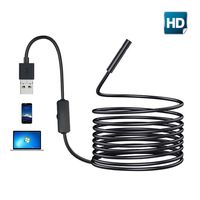 Teslong 7 Meters Semi Rigid Probe Borescope Android Smartphone Micro USB Type-C Endoscope 2.0 Megapixel Inspection Camera Waterproof Sewer Drain Pipe Plumbing Snake Camera