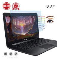 Laptop Screen Protector 13.3" -CaseBuy Blue Light Filter for 16:9 Widescreen Display -[2 Pack] Anti-Glare, Anti-Scratch, Blocks 96% UV, Eye Protection Blue Light Blocking Computer Monitor Protector