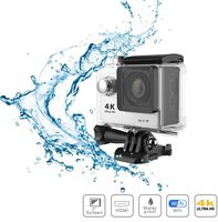 i-TecoSky WiFi Ultra HD 4K Sports Action Camera Cam Camcorder DVR DV Video 170D Wide Angle 2.0 LCD 30M Waterproof Outdoor Mini Helmet Action Video Camera Diving Recorder (silver)