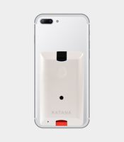 Katana Safety Arc: The Personal Security System That Attaches Directly to Your Smartphone. Includes 1 Free Month of the 24/7 Katana Response Center Service. (Pearl White)