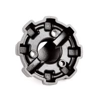 Rugged Ridge 17212.13 Elite Antenna Base, Black (07-17 Jeep Wrangler JK)