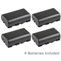 Kastar Battery 4-Pack for Sony NP-FS11 NP-F10 and CCD-CR1 CCD-CR5 DCR-PC1 DCR-PC2 DCR-PC3 DCR-PC4 DCR-PC5 DCR-TRV1VE Cyber-Shot DSC-F505 DSC-F505V DSC-F55 DSC-F55V DSC-P1 DSC-P20 DSC-P30 DSC-P50