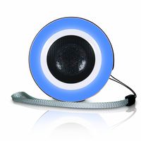 i.Sound ISOUND-1606  Round Mini Speaker (Blue)