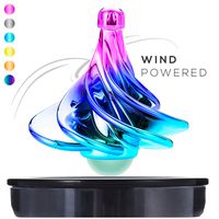 Spinning Top - The Original Tornado Tops, Wind Gyro Based Spinning Tops for Kids and Adults, A New take on Spin Top Toy and Adult Fidget Decompression Spinner Toys. Great Party Favors or Office Decor