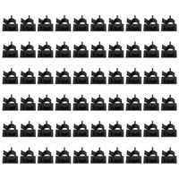 KEDSUM Upgraded 100pcs Adjustable Cable Clips, Self-Adhesive Wire Clips, Car Cable Organizer, Cable Wire Management, Desk Wall Cord,Cable Tie Drop for Electrical (Max Diameter:0.39 inch)