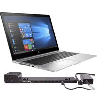 HP EliteBook 850 G5 (Intel 8th Gen i7-8550U Quad-Core, 8GB RAM, 256GB PCIe SSD, 15.6" FHD 1920 x 1080, TPM, Thunderbolt3, Win 10 Pro) + Docking Station