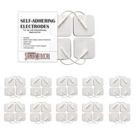 TENS Unit Pads Electrodes 2x2 40 Pcs Replacement Reusable Premium Pads Electrode Patches for Electrotherapy - Non Irritating Design