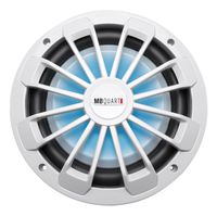 MB QUART NW1-254L Nautic Series Marine-Certified 10" 600-Watt Shallow Subwoofer with LED Illumination