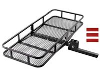 CAR DRESS Hitch Cargo Carrier 47.5"(L) x 60"(W) x 9"(H) Luggage Rack 500 lbs Capacity Fits 2" Receiver