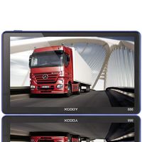 Xgody Trucking GPS Navigation 7 Inch Capacitive Touchscreen 8GB GPS Navigation System Lifetime Map Updates Spoken Turn-by-Turn Directions SAT NAV GPS Navigator System for Vehicles Support POI