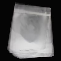 US Art Supply Art Mats Brand Premier Acid-Free 5x7 Picture Mat Matte Storage Bags for Framing. Includes a Pack of 100 Clear Strorage Bags