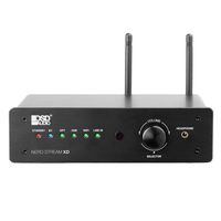OSD Audio 200W Class D Stereo Power Amplifier - 2 Channel WiFi/Bluetooth with Remote/App, Nero Stream