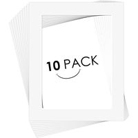Golden State Art, Pack of 10, 16x20 for 12x16 Off White Color Picture Photo Mat -White-core, Acid-Free - Great for Frames, Artwork, Prints, Pictures