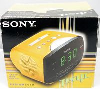 Sony ICF-C111 - Clock radio - gold