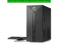 Flagship Premium 2018 HP Pavilion Power Desktop 580 Series | Quad-Core Ryzen 5 1400 3.2GHz | 8GB DDR4 Memory | 1TB 7200 RPM SATA | VR-Ready AMD Radeon RX 580 Graphics | DVD-RW