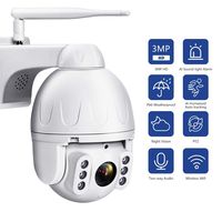 YEEBEST 2019 Upgraded PTZ Outdoor Camera, Full HD 2K 3MP Wireless Security Camera,Two-Way Audio,AI Humanoid Detection,Smart Alarm,Waterproof,Indoor/Outdoor,98ft Night Vision,Support Max 128GB SD Card