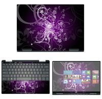Decalrus - Protective Decal Floral Skin Sticker for Dell XPS 13 7390 2-in-1 (13.3" Screen) case Cover wrap DellXPS-7390-2in1-15