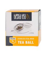 Tiesta Tea | Stainless Steel Tea Ball | Reusable Tea infuser | Steeps Tea & Coffee | Small Tea Ball, Great for Travleing | Tea Diffuser for Daily Use | Mulling Spice Strainer