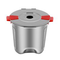 Reusable K Cups for Keurig 2.0 & 1.0 Coffee Maker - Stainless Steel Keurig Reusable Pod - Universal Refillable Keurig Coffee Filter BPA FREE (1 PACK)