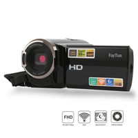 Camcorder, FayTun Camcorders with WiFi, 1920x1080p 30FPS Digital Video Camera Camcorder with IR Night Vision, Ultra HD DV, HDMI Output, Supports Wide Angle Lens