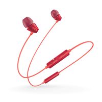TCL SOCL100BT Wireless in-Ear Earbuds Bluetooth Headphones with Quick Charge and Built-in Mic - Sunset Orange