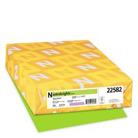Wausau Astrobrights Heavy Duty Paper, 24 lb, 8.5 x 14 Inches, Terra Green, 500 Sheets (22582)