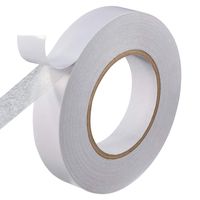 Best 1" Ultra-Thin Permanent Double-Sided Tape for Arts, Crafts, Photography, Scrapbooking, Tear-by-Hand, Paper Backing (1-Inch by 164-Feet/55 Yards)