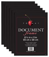 MCS Format Frame, 8.5x11 Inch, Black