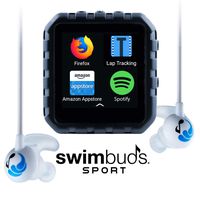 Delphin Waterproof Micro Tablet (16GB, Swimbuds Sport)