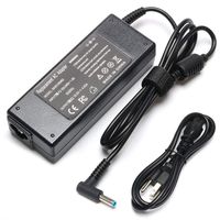 New 19.5V 4.62A 90W Laptop Adapter Charger Compatible with HP Envy Touchsmart Sleekbook 15 17 M6 M7 Series Stream 11 13 14 Pavilion 11 14 15 17 Spectre X360 13 741727-001 H6Y89AA-12 Months Warranty