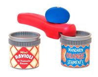 Melissa & Doug Can Opener and 2 Resealable Cans - Play Kitchen Accessories