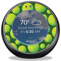 MightySkins Skin Compatible with Amazon Echo Spot - Tennis | Protective, Durable, and Unique Vinyl Decal Wrap Cover | Easy to Apply, Remove, and Change Styles | Made in The USA