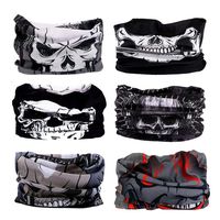 Toes Home 6PCS Outdoor Magic Headband Elastic Seamless Bandana Scarf UV Resistence Sport Headwear Boho Series for Yoga Hiking Riding Motorcycling