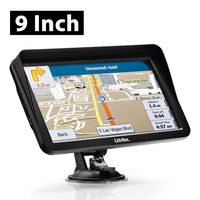 9 Inch GPS Navigation for Truck Car Drivers, Lttrbx HD Touch Screen 8GB Vehicle GPS Satellite Navigation System with Free Lifetime Map Update Real Voice Spoken Turn-by-Turn Route Guidance Speed Limit