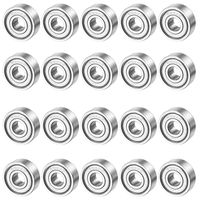 uxcell 20pcs 694ZZ 4mmx11mmx4mm Double Shielded Miniature Deep Groove Ball Bearing