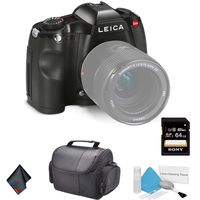 Leica S (Typ 006) Medium Format DSLR Camera (Body Only) 10803 37.5MP - Bundle with 64GB Memory Card