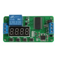Vanki Newer Version 12V Relay Cycle Timer Module - Programmable with Customized Settings (Increased to 18 Modes) 1pcs