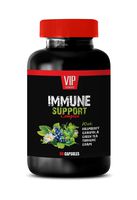 Immune System Booster - Immune Support Complex - Natural Herbal Formula - Works Fast - Turmeric Green Tea GRAVIOLA - Green Tea Pills - 1 Bottle (60 Caps)