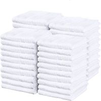 Simpli-Magic 79118 60 Pack Soft Plush Cotton Terry Towels 14" x 17" All Purpose Use, Ideal for Home, Auto and Commercial Cleaning