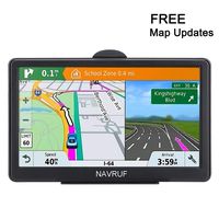 7 inch car GPS, car Navigation System Life map Update, Built-in 8GB HD Touch Screen, Real Voice Playback, Driving Alarm