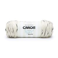 CARON 29496161009 Simply Soft Speckle Yarn, Seashell