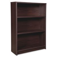 Lorell LLR79050 3-Shelf Bookcase, Espresso