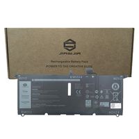 JIAZIJIA DXGH8 Laptop Battery Compatible with Dell XPS 13 9370 9380 Series Notebook 0H754V Black 7.6V 52Wh 6500mAh 4-Cell