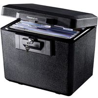 SentrySafe 1170 Fireproof Box with Key Lock 0.61 Cubic Feet