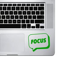 StickAny Palm Series Focus Speech Bubble Sticker for MacBook Pro, Chromebook, and Laptops (Green)