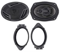 6x9" Front Speaker Replacement Kit For 2014-2017 Chevrolet Chevy Silverado 1500